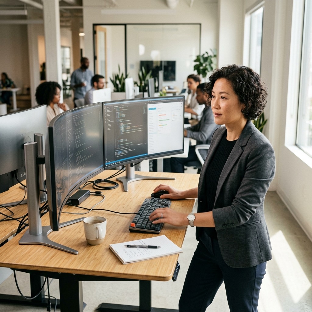 AGTU student accelerating through a self-paced degree