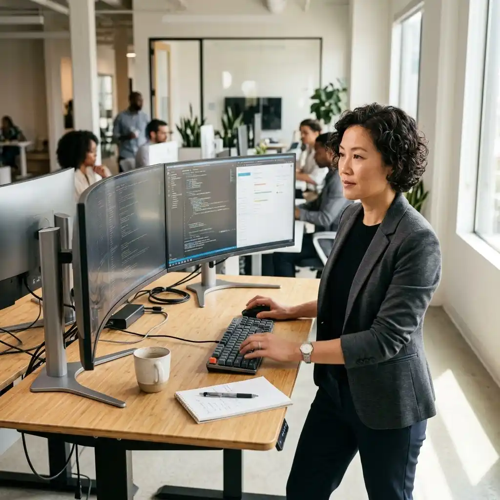 AGTU student accelerating through a self-paced degree