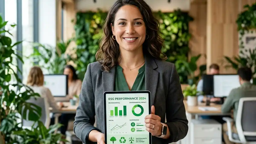 Student exploring MBA in Sustainability online at AGTU