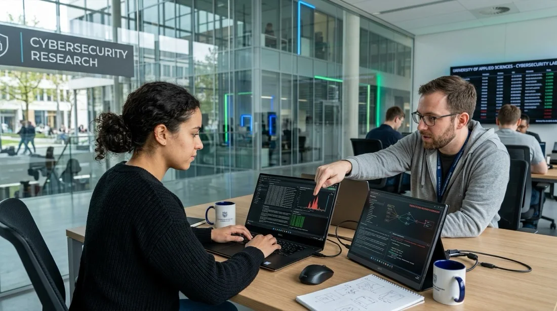 Student starting the AGTU Master in Cybersecurity free competency